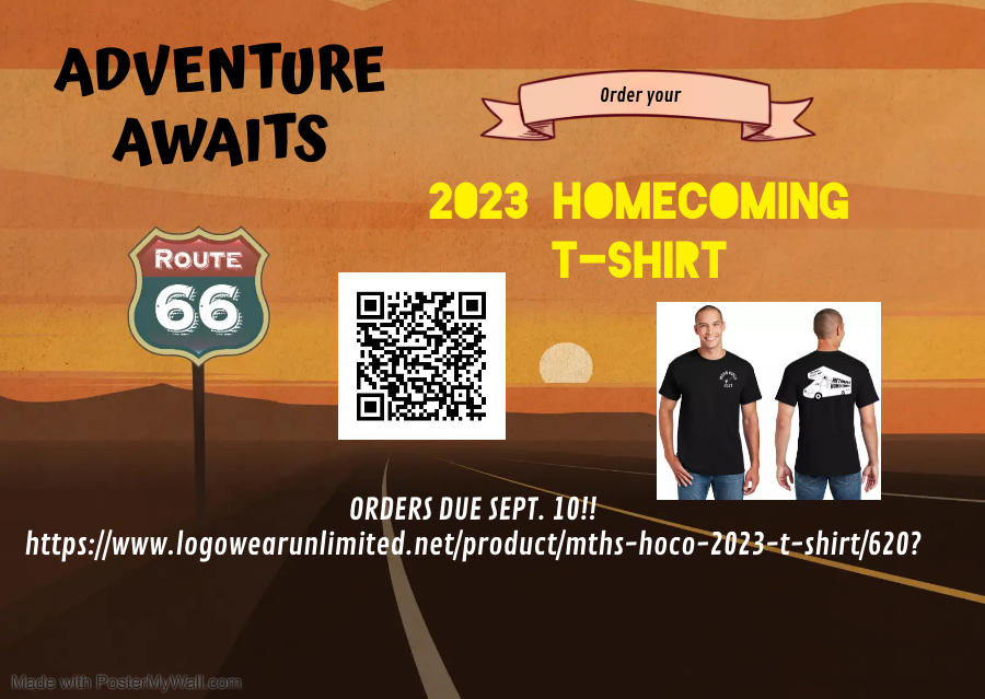 2023 HoCo T-shirt Order Flyer