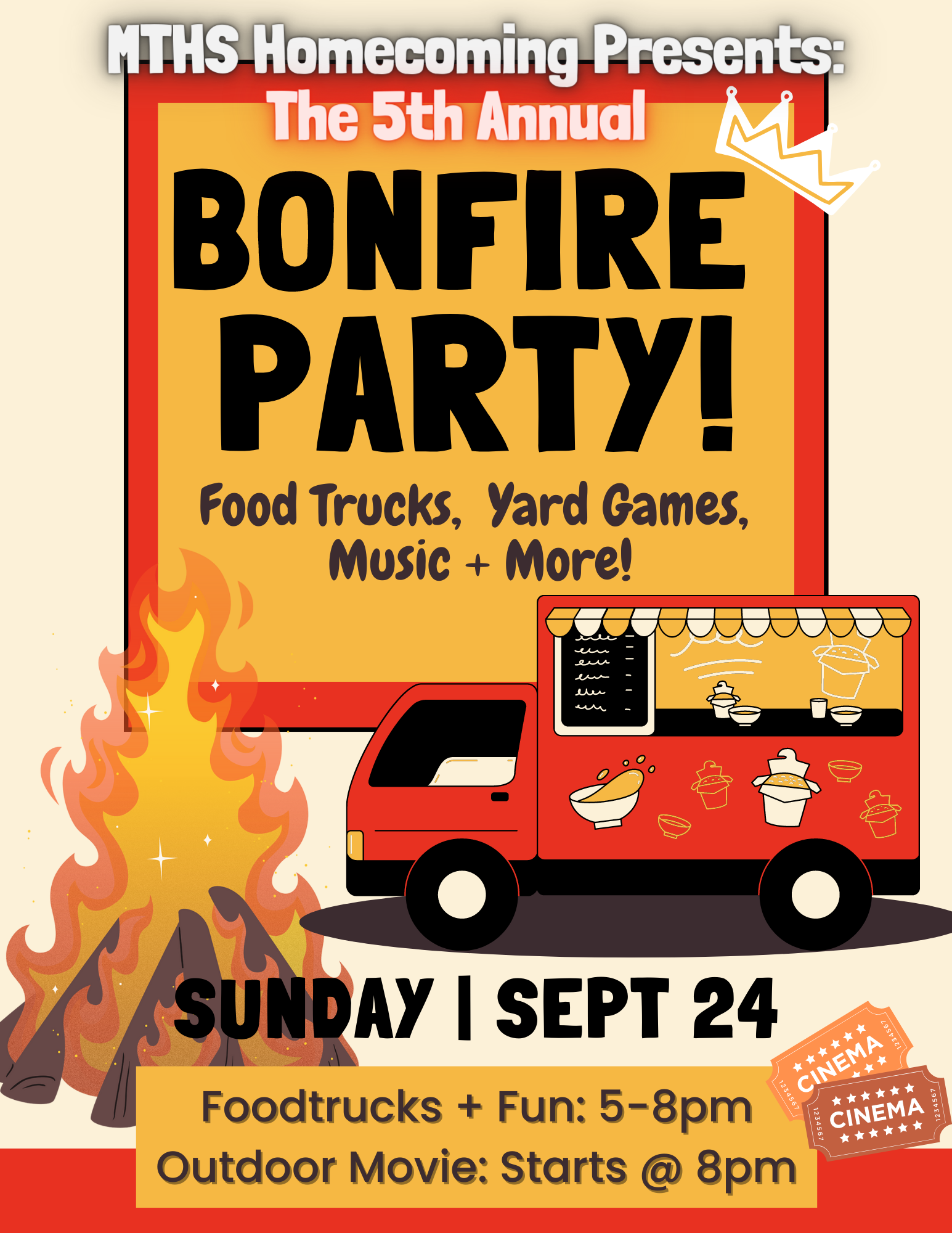 Bonefire Flyer