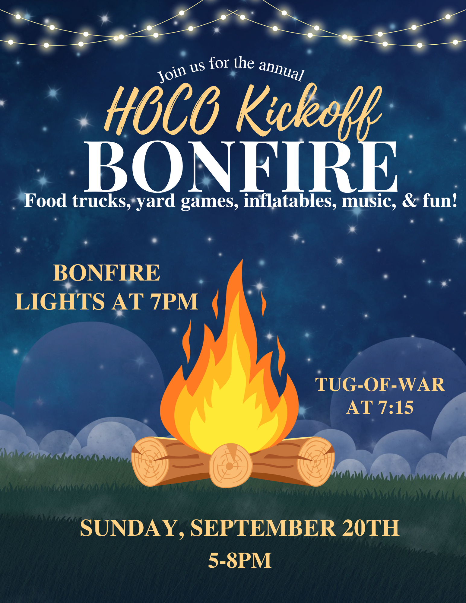 Bonfire Flyer