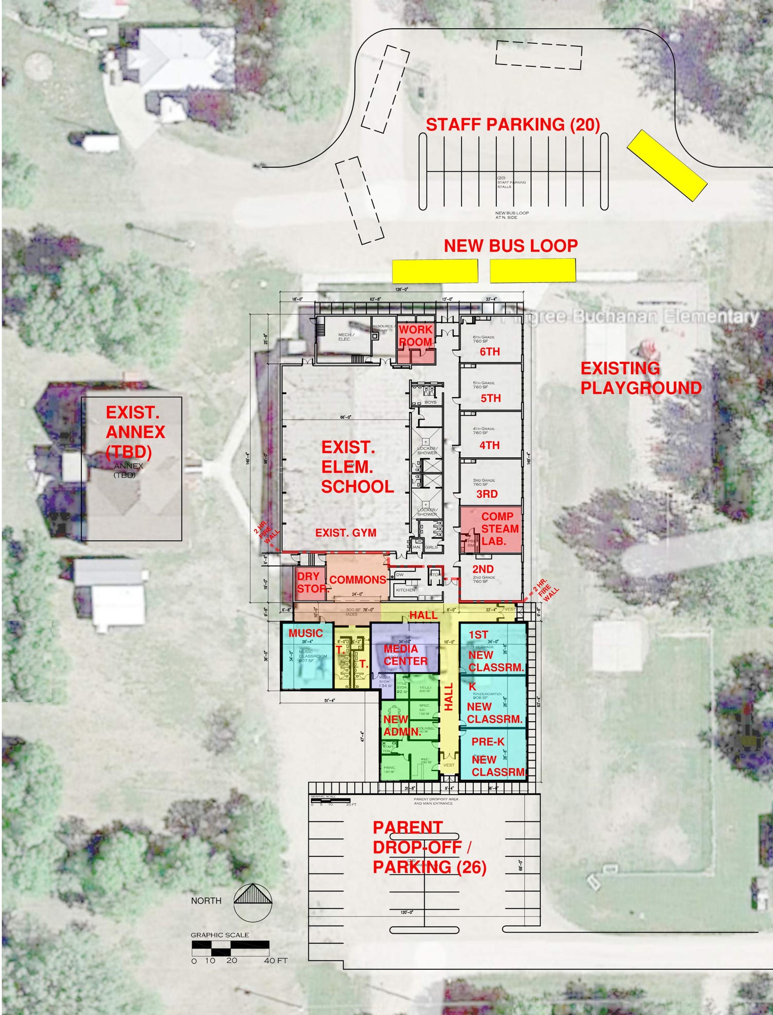 Proposed Addition and Remodel Layout