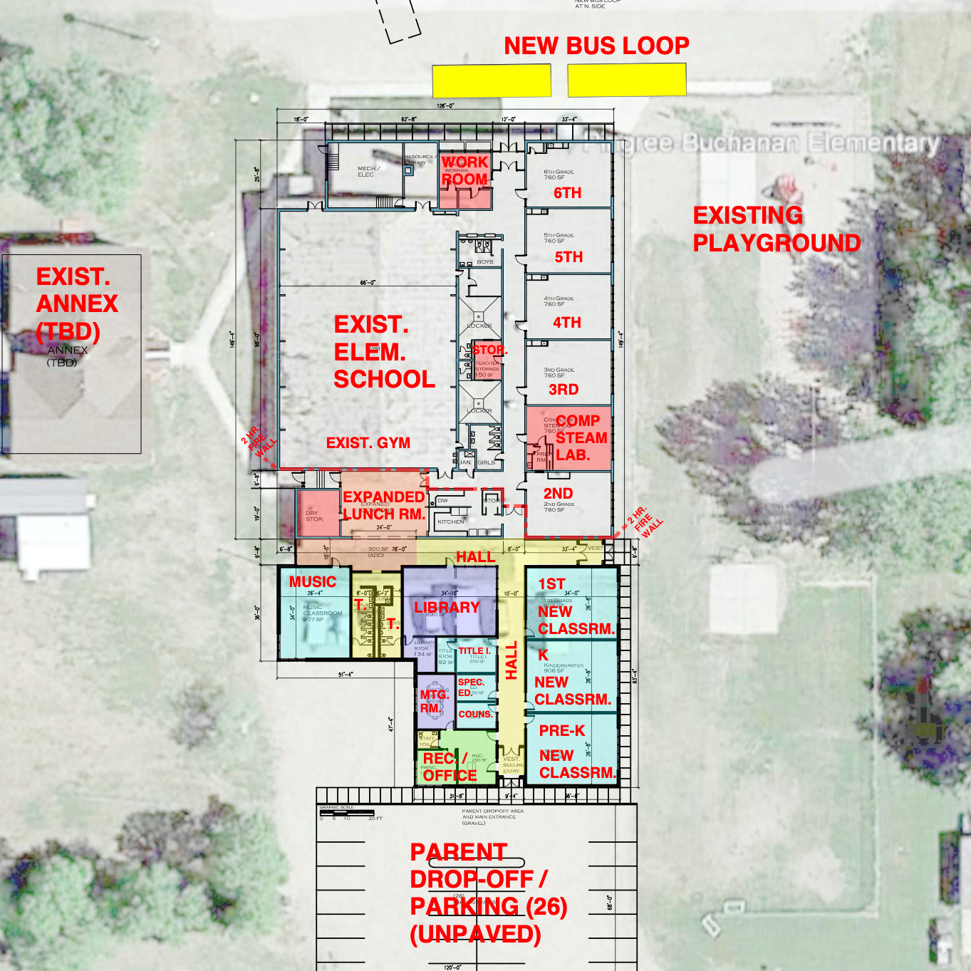 Proposed Addition and Remodel Layout