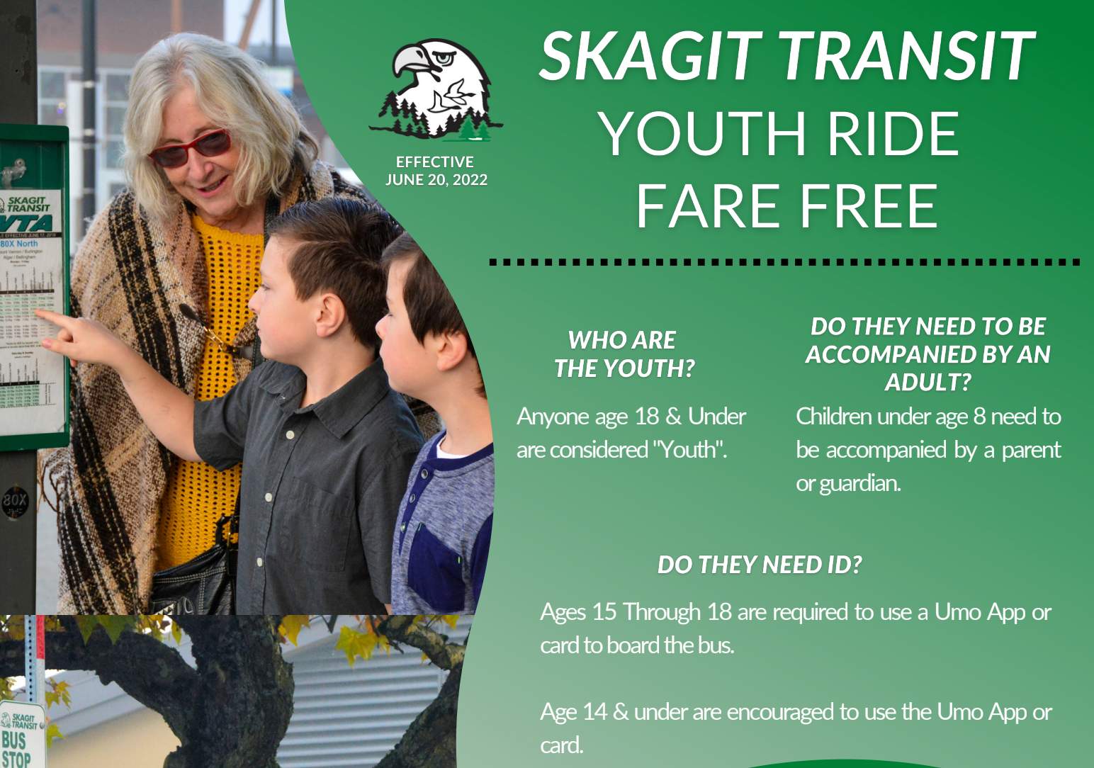 Skagit Transit - Youth Ride Free
