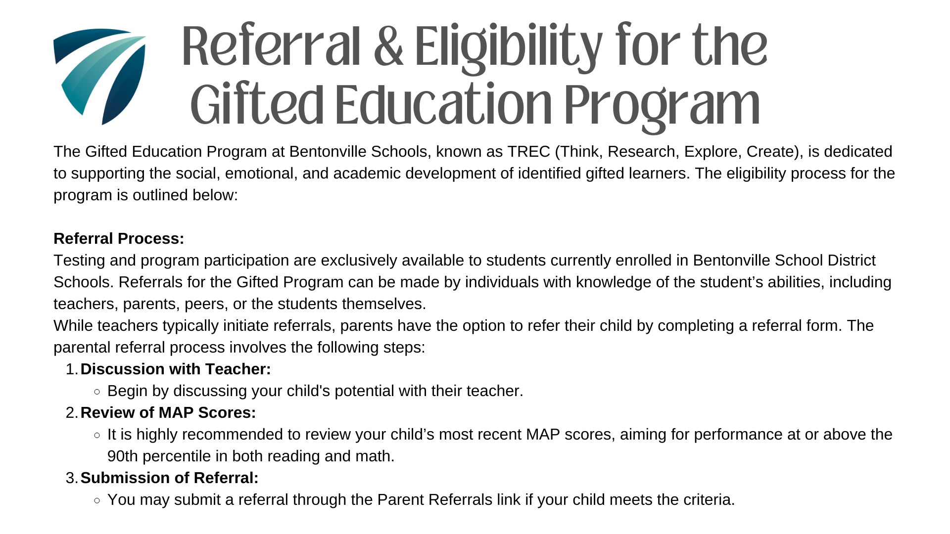 Referral and Eligibility P1