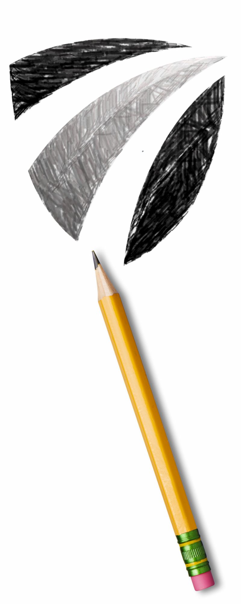 BSD shield logo and pencil