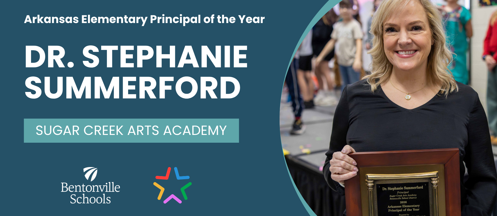 Arkansas Elementary Teacher of the Year Dr. Stephanie Summerford