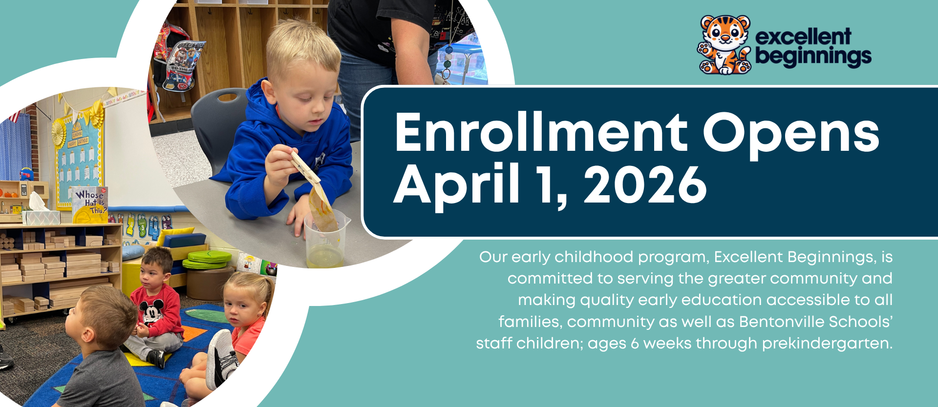 Excellent Beginnings Enrollment 2026