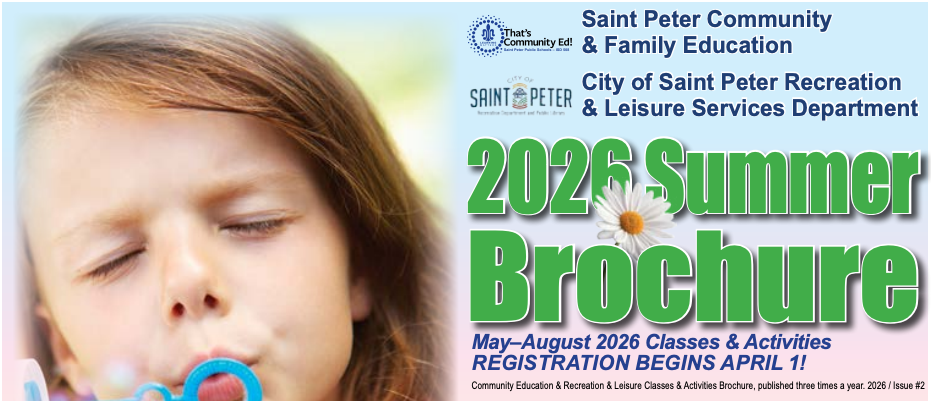 Community Ed. Summer Brochure