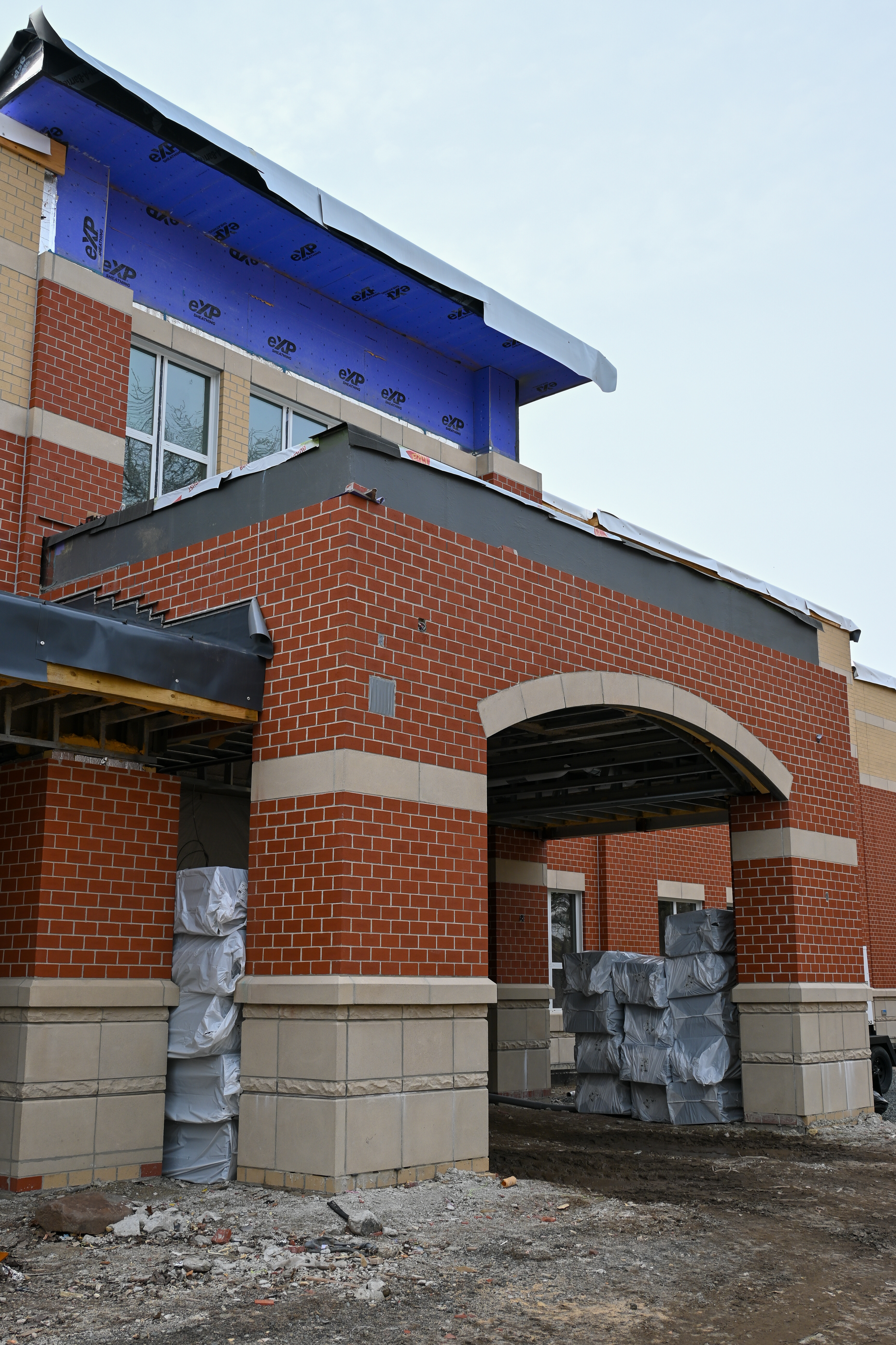 outside of the entrance