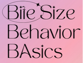 Bite Size Behavior Basics