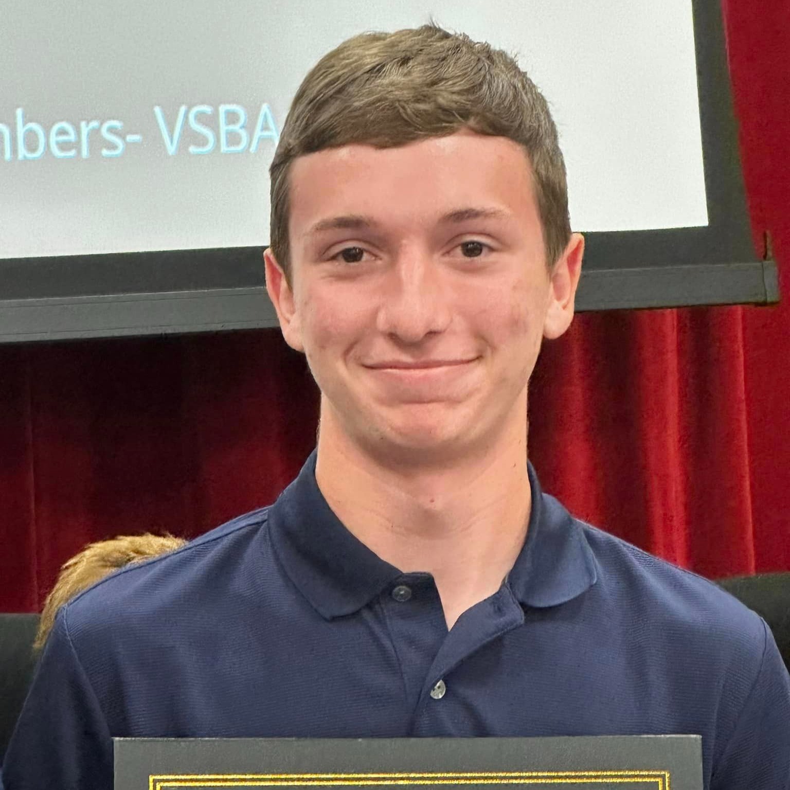 We also recognized Cody Keck, a hardworking senior who holds a job and will graduate early. Cody has shown great academic success and plans to serve the community as a School Resource Officer or Sheriff’s Deputy with @Gloucester County Sheriff’s Office. His commitment to our community is inspiring, and we are grateful to have him as part of GCPS.