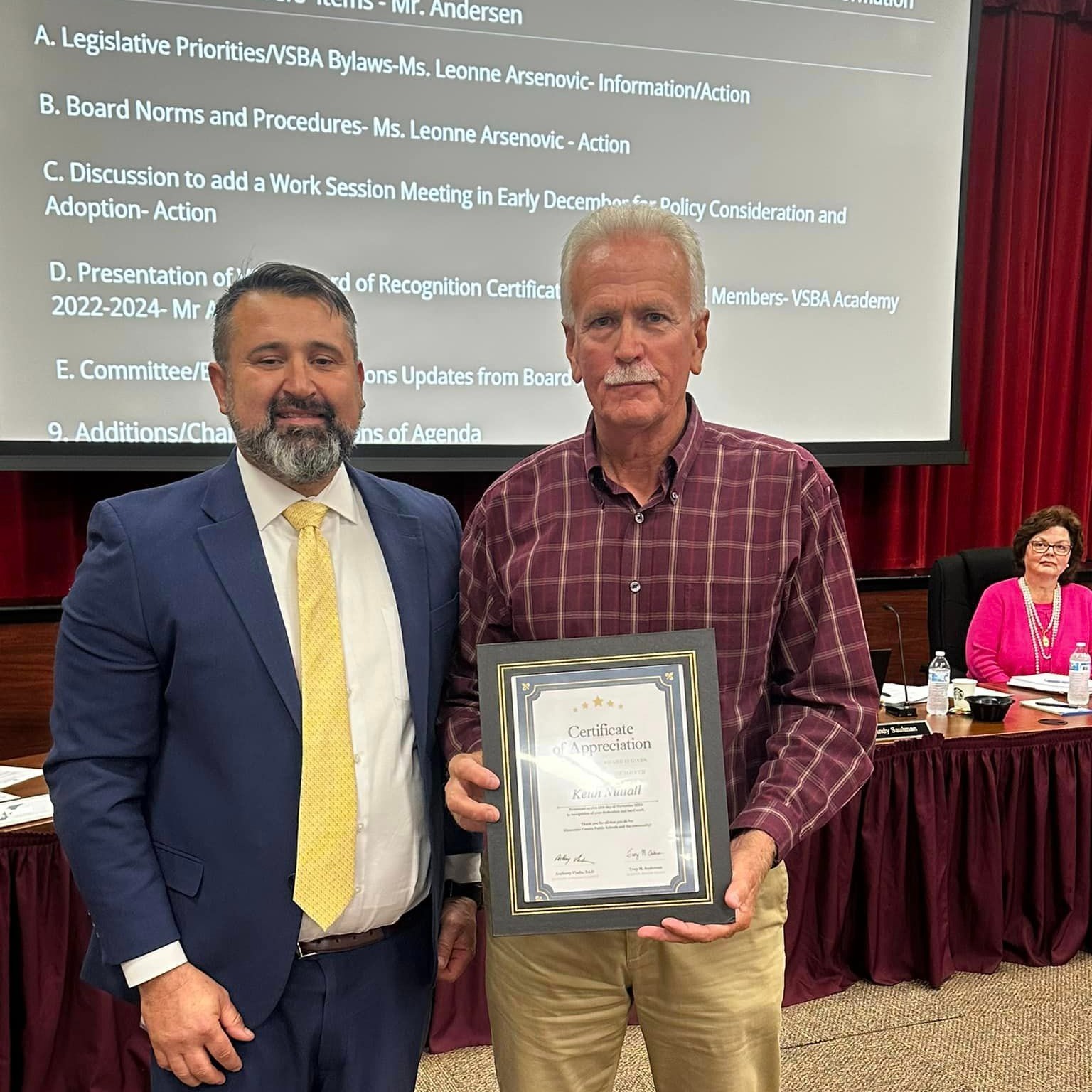 Mr. Keith Nuttall, our Community Volunteer of the Month, was honored for his continued dedication to Petsworth Elementary. Since retiring, Mr. Nuttall has returned to volunteer, bringing his warm demeanor and genuine care to the students and staff. Petsworth Elementary is better for his presence.