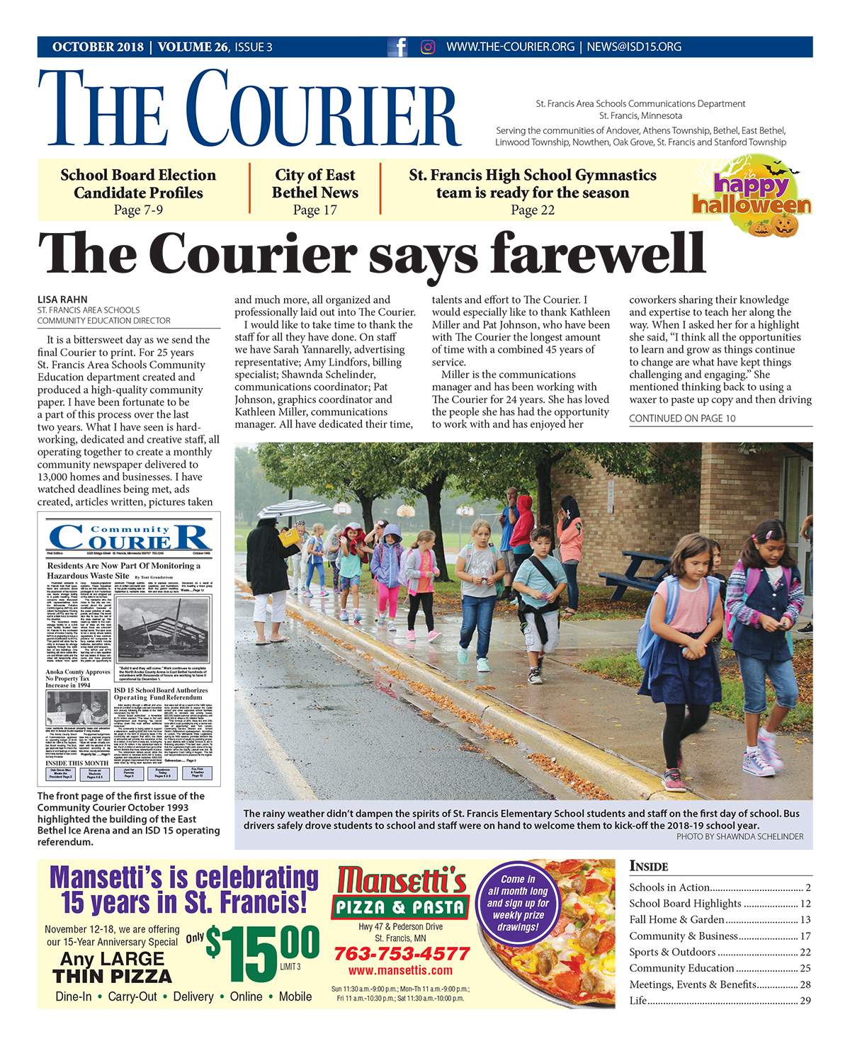 the courier final error