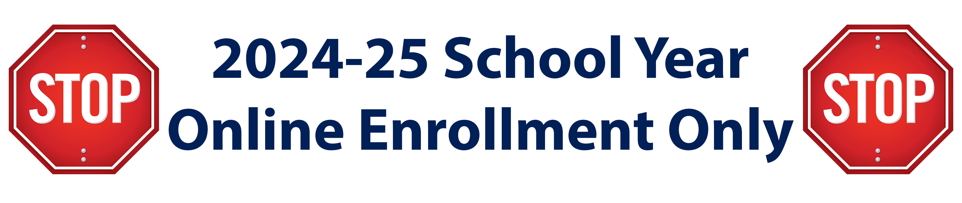 24-25 Enrollment Banner