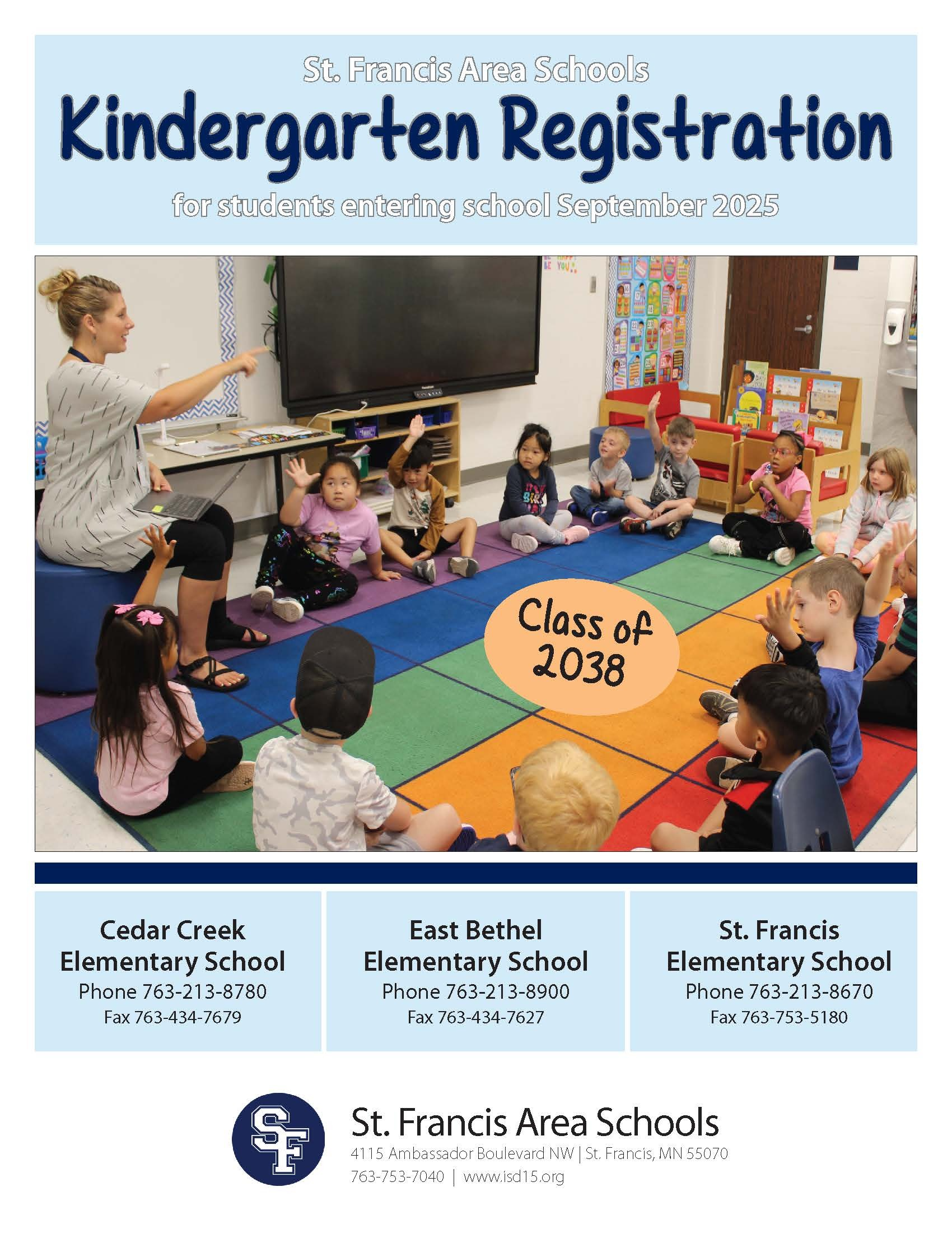 Kinder Registration 2025