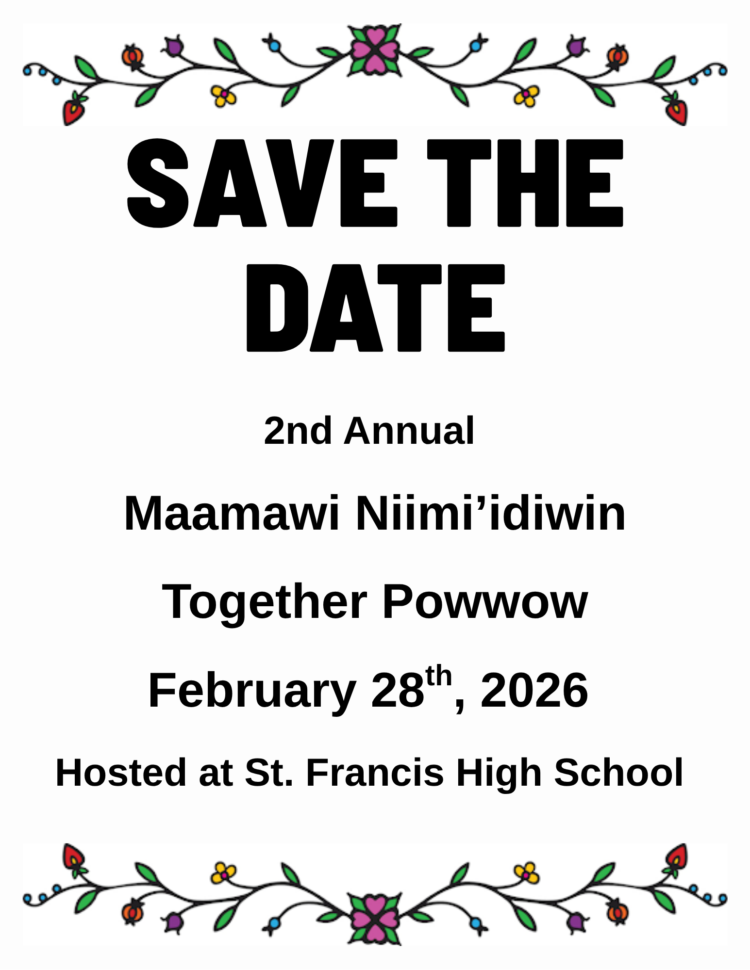 Powwow Save the Date