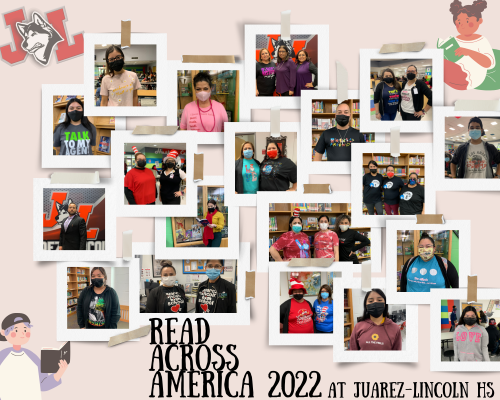 "read across america 2022" and images of students