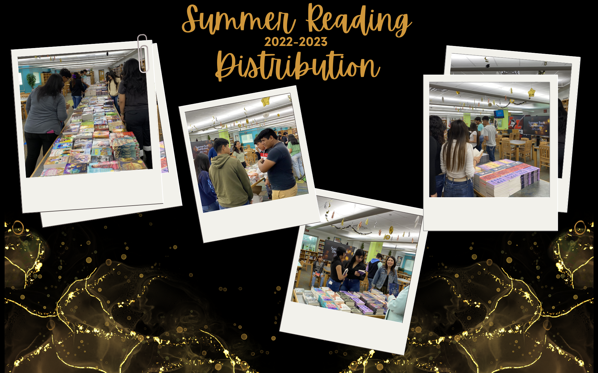 Summer Reading Distribution pictures