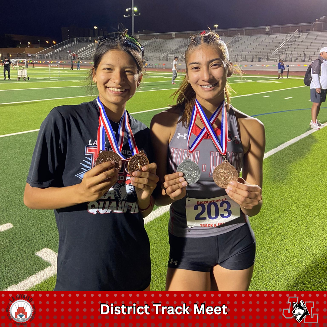 girls track made it to area
