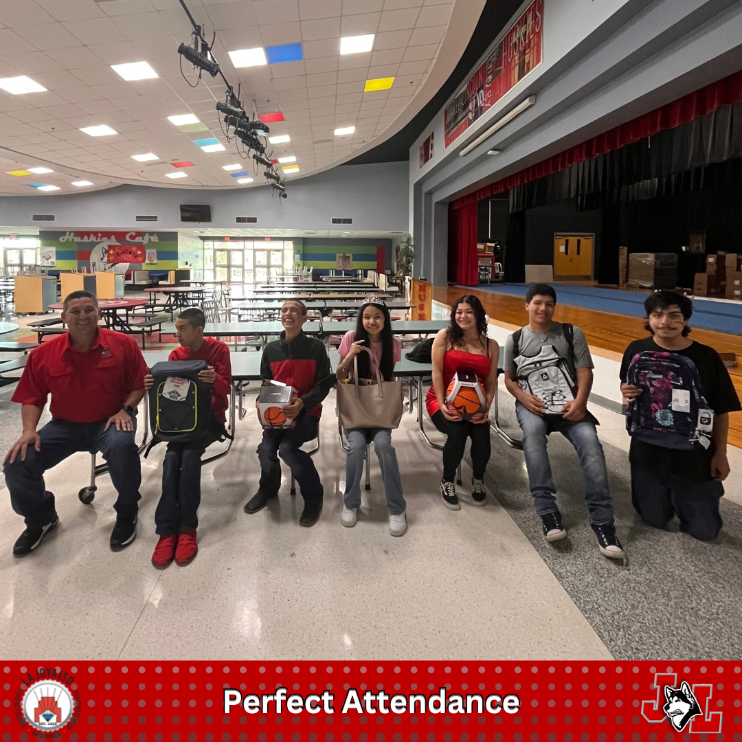 perfect attendance winners with prize