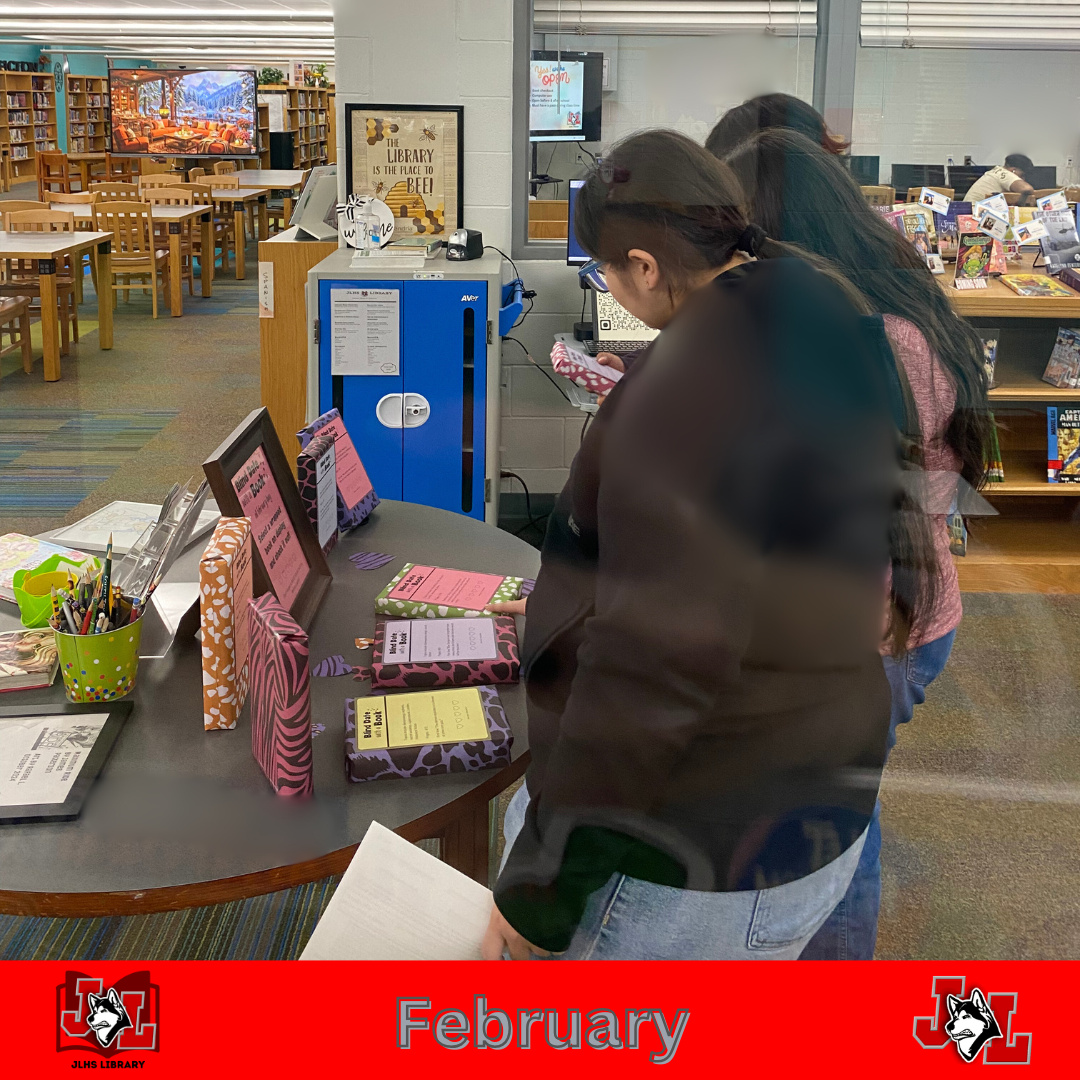 Blind Date with a Book- students