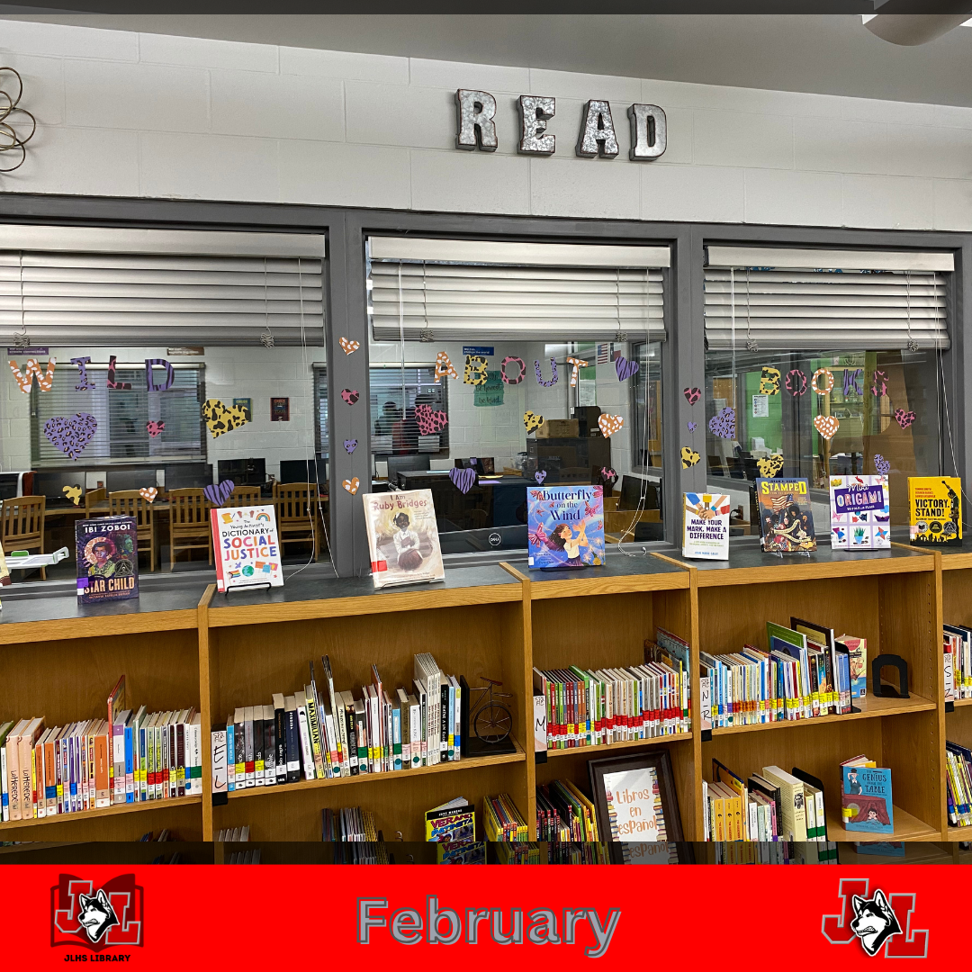 Wild about Books- book display