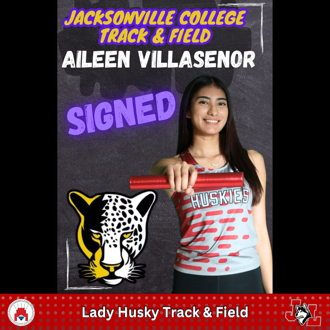 Aileen signed to run track at Jacksonville College