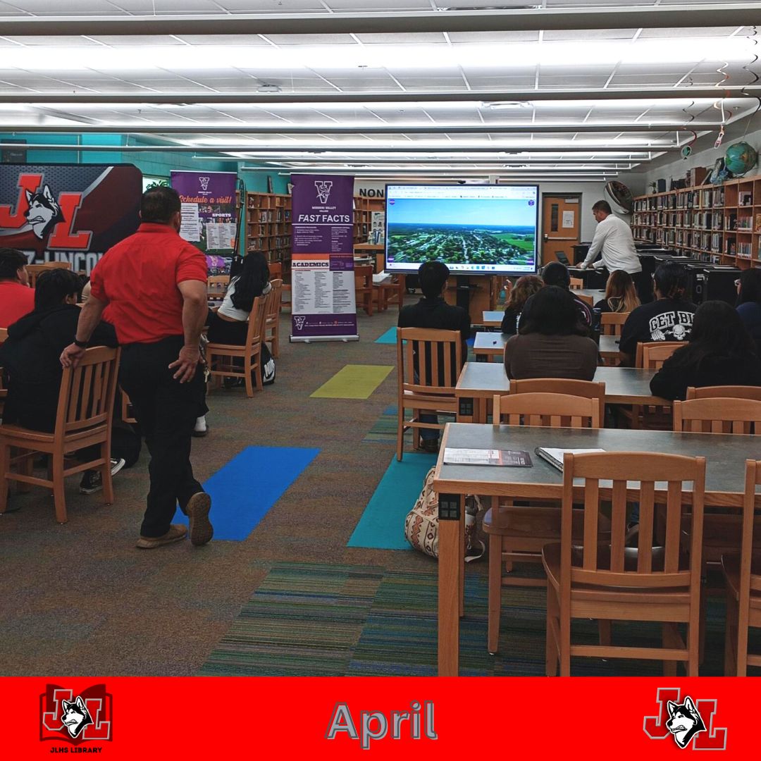 Missouri Valley presentation in library- April 2025
