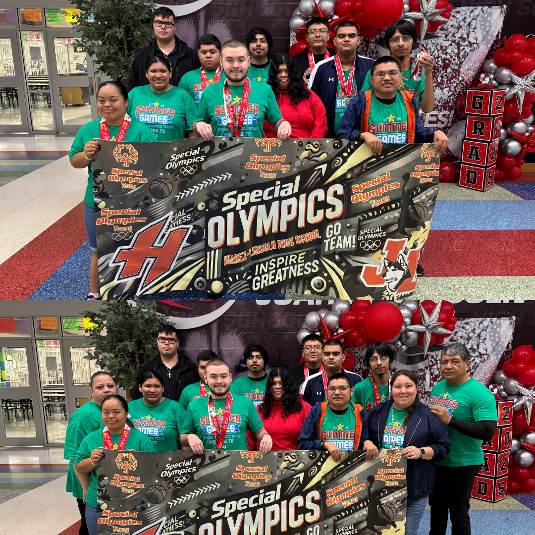 special olympics track and field team