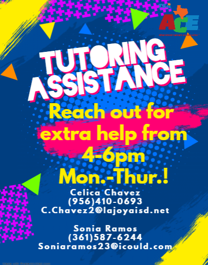 tutoring assistance poster