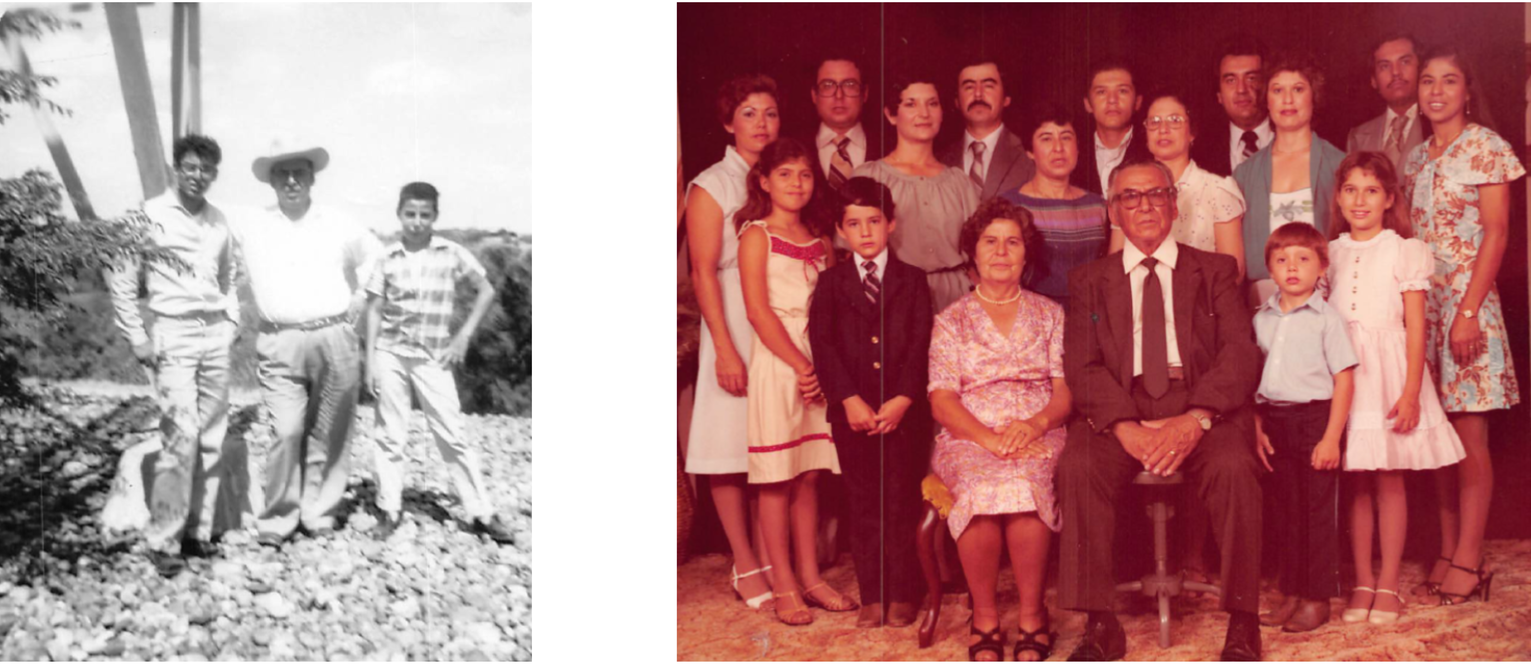 domingo trevino the person with his family