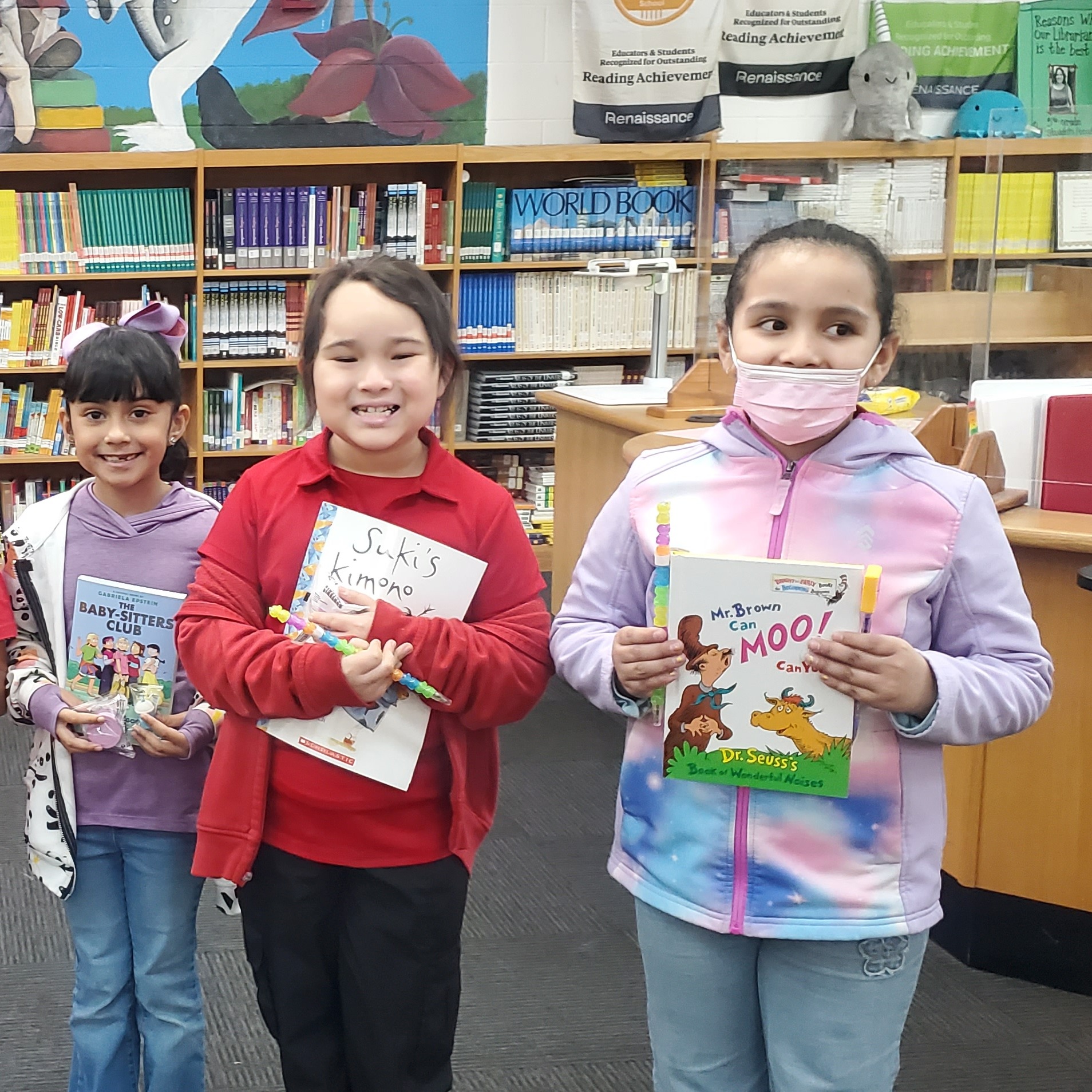 January Reading Challenge Winners