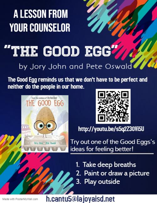 "The Good Egg" QR Code and Activities