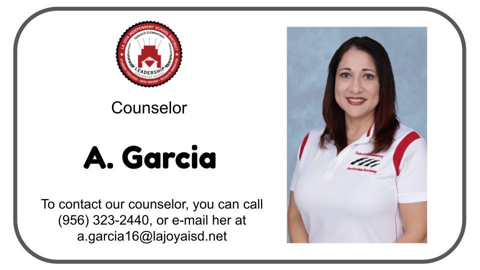A. Garcia - Counselor