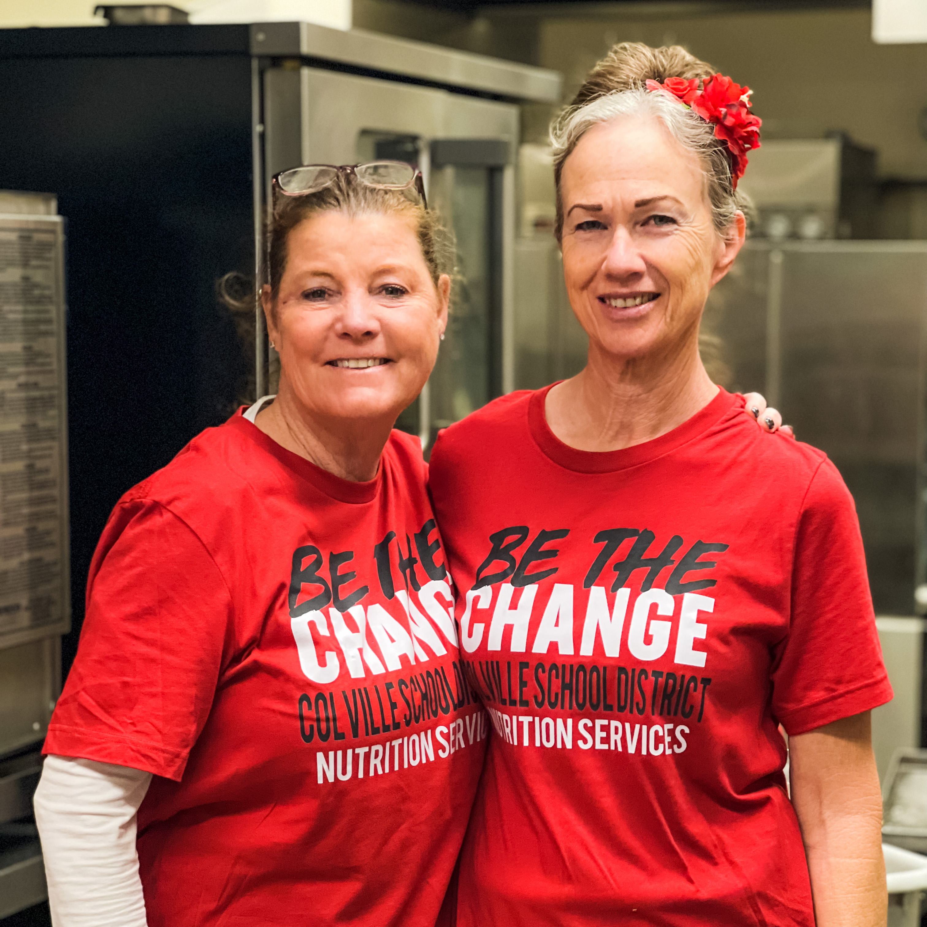 Dee & Lydia, Cooks at Hofstetter Elementary