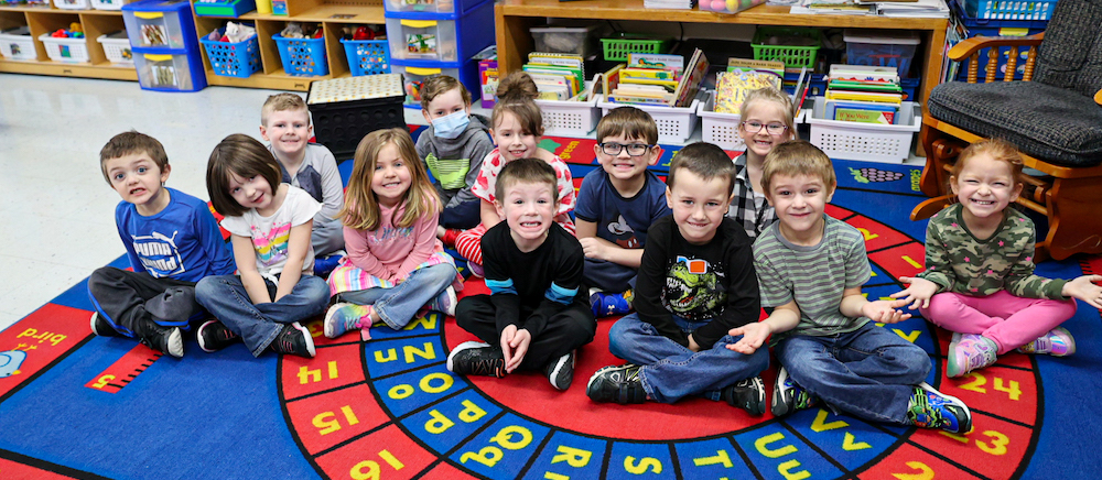 Students in classroom