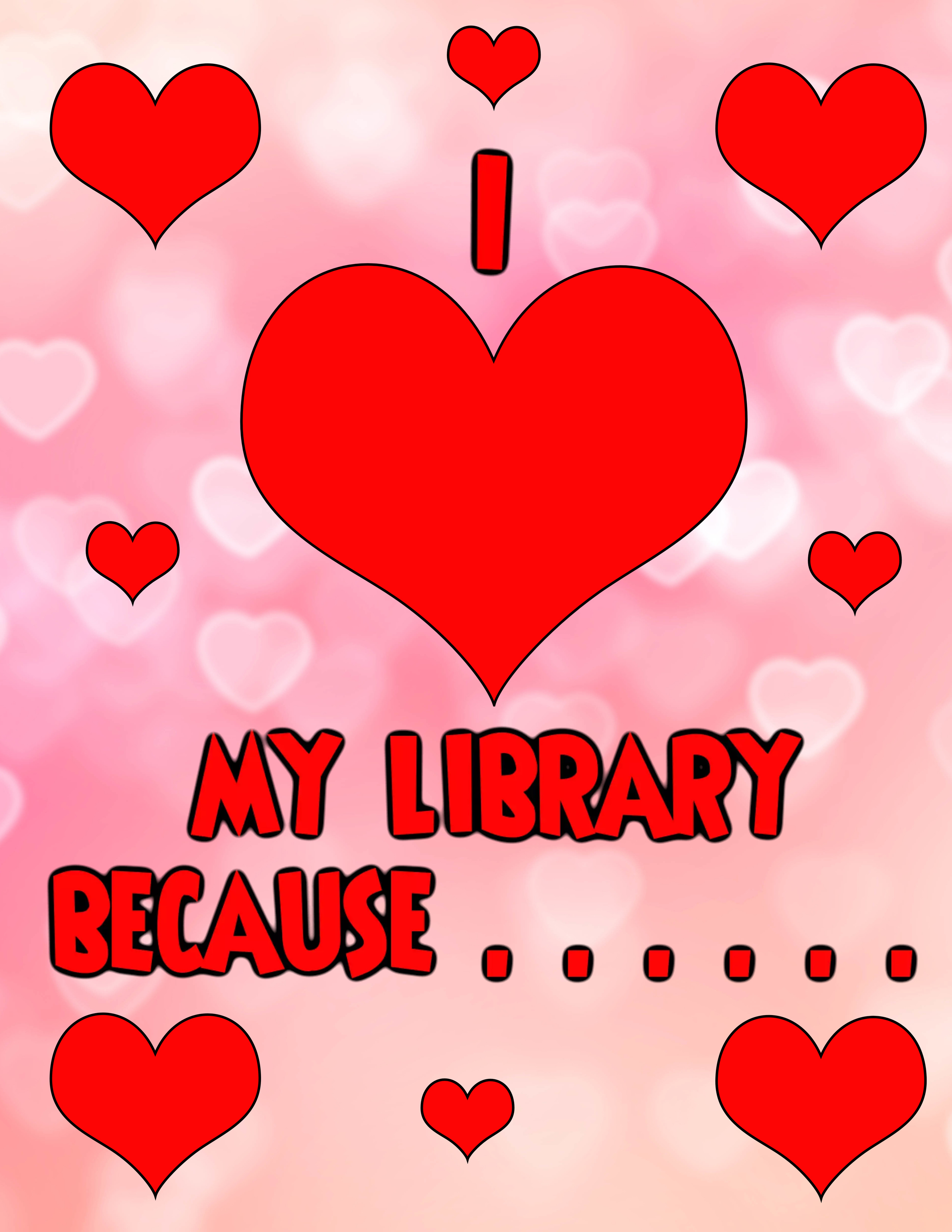 I love my Librarry Because