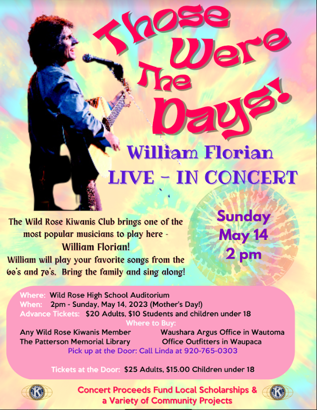 Kiwanis Concert - William Florian 5-14-23