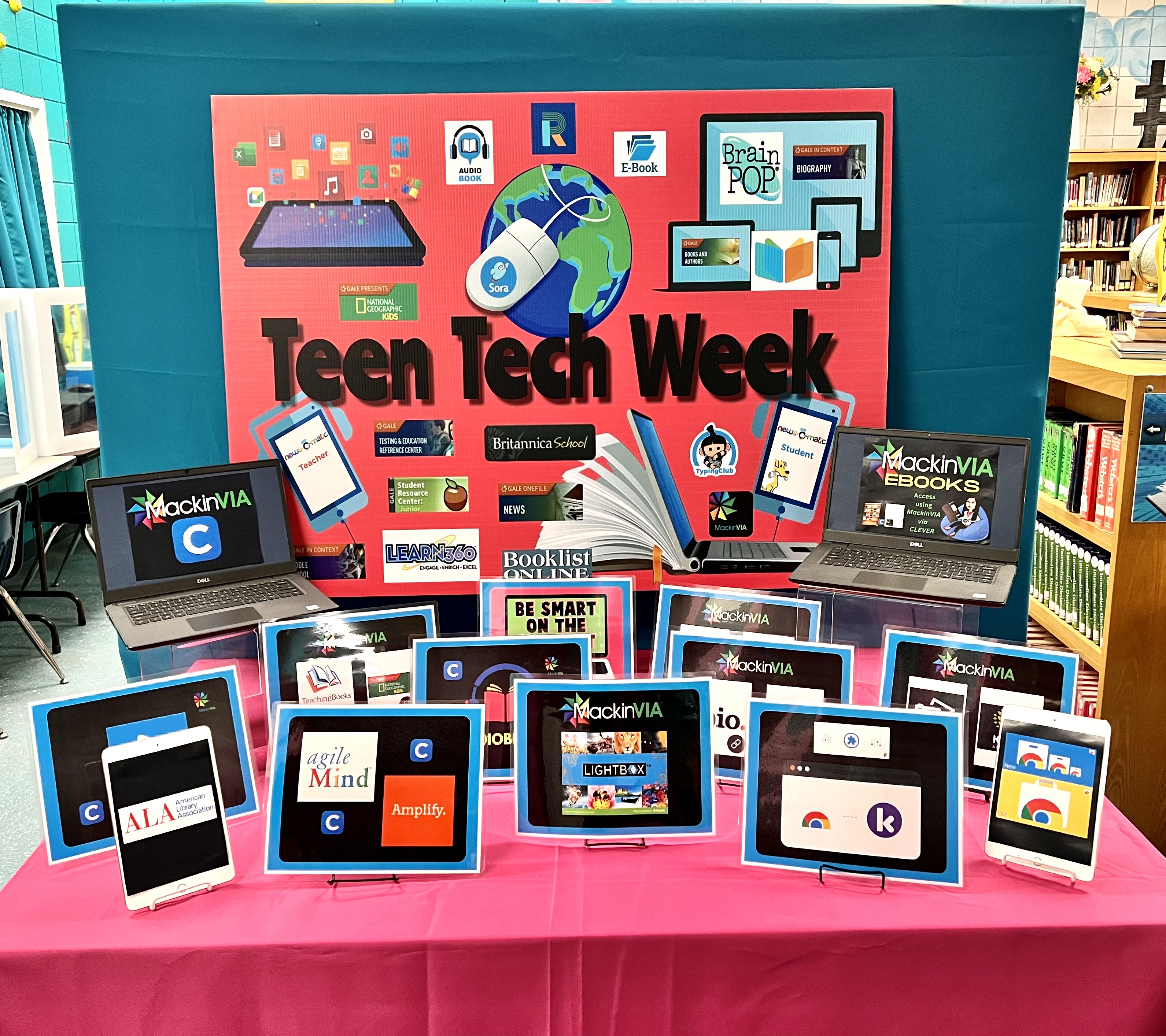 Teen Tech Week Display