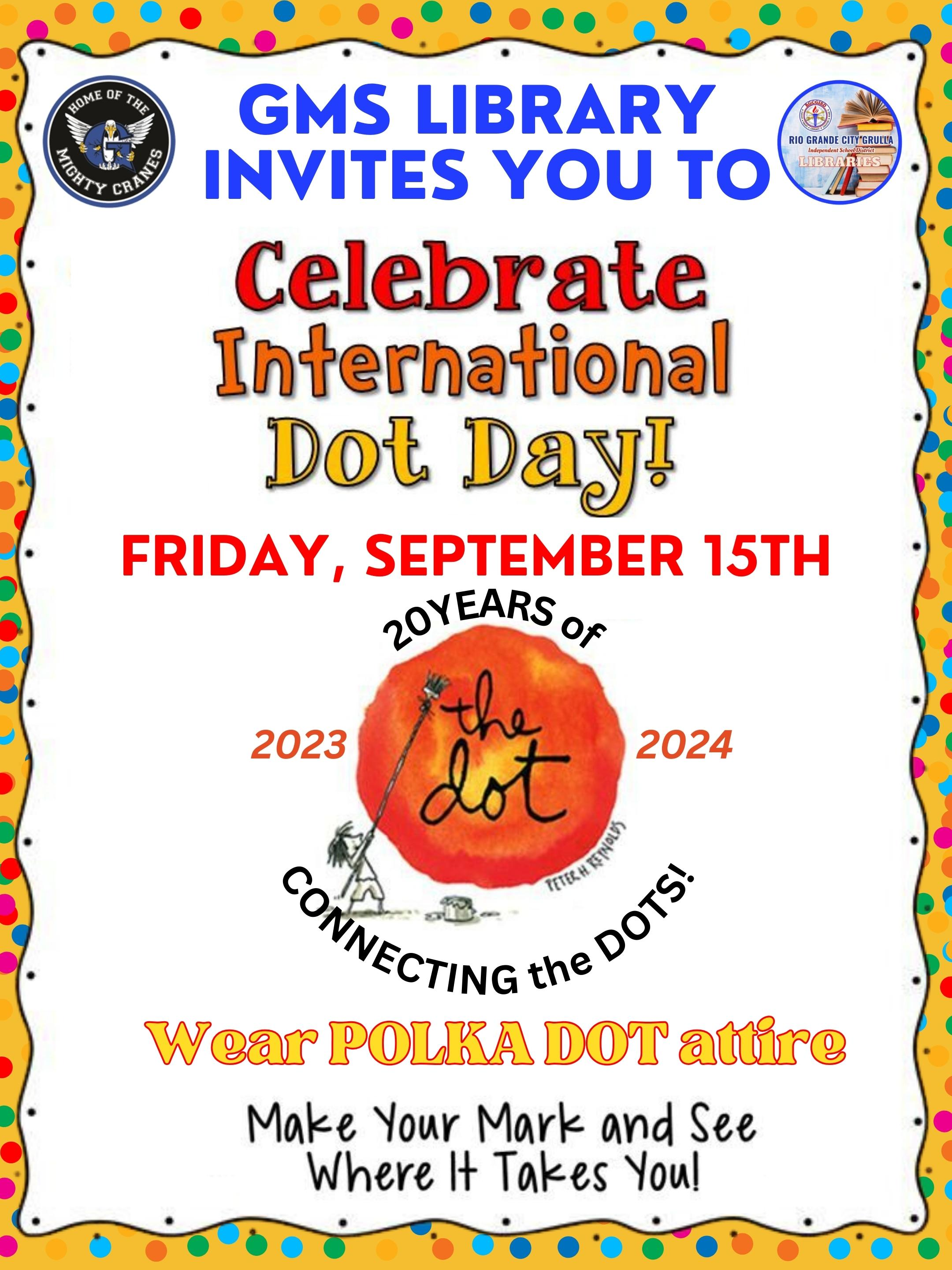 Wear POLKA DOT Attire 9-15-23