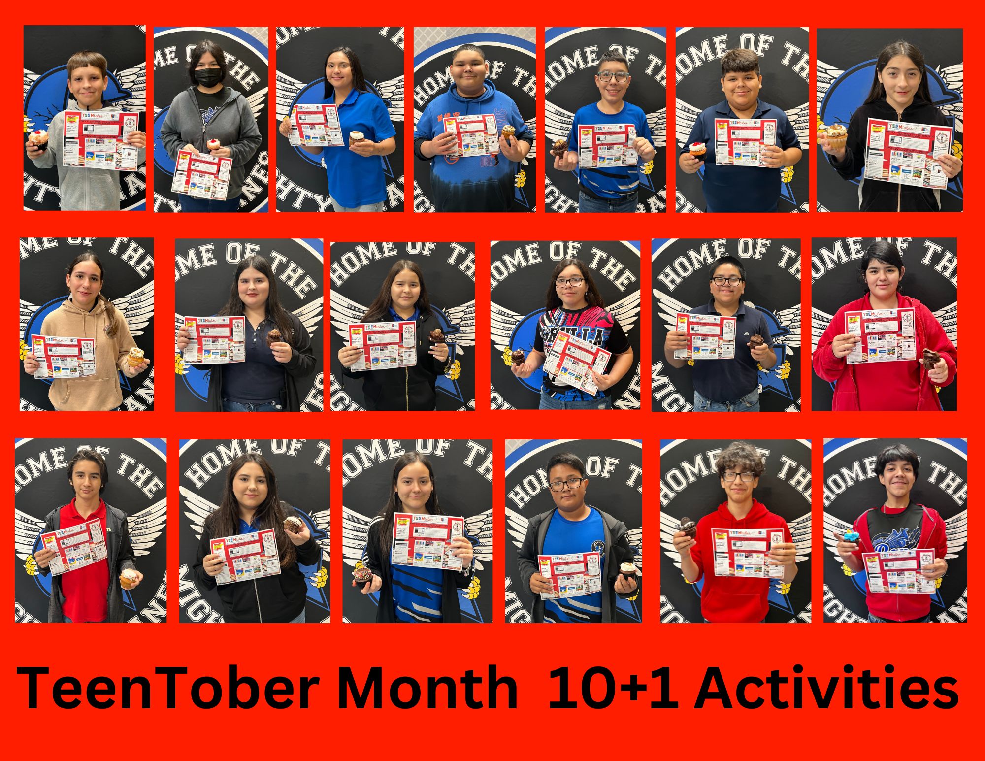 TeenTober Activities participants