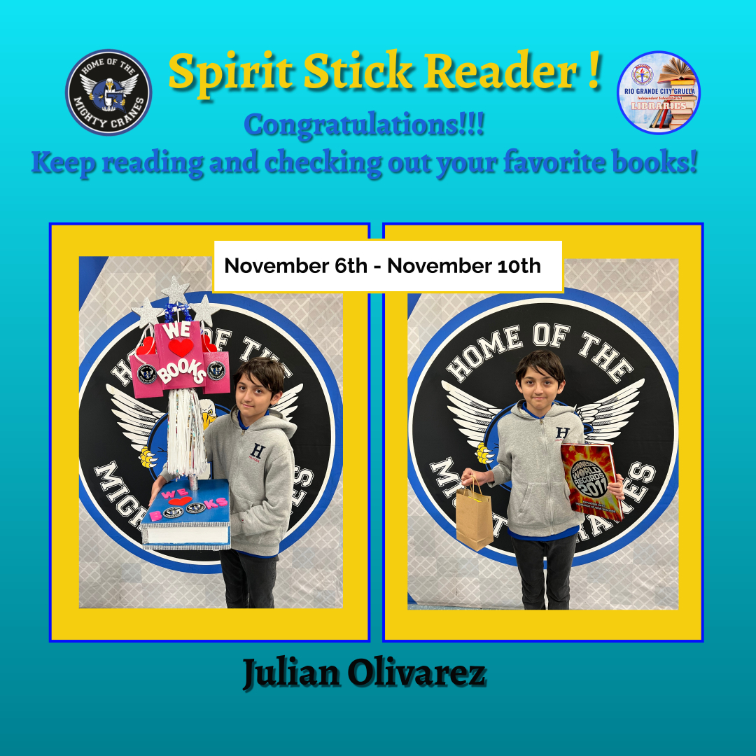 Spirit Stick Reader Julian Olivarez