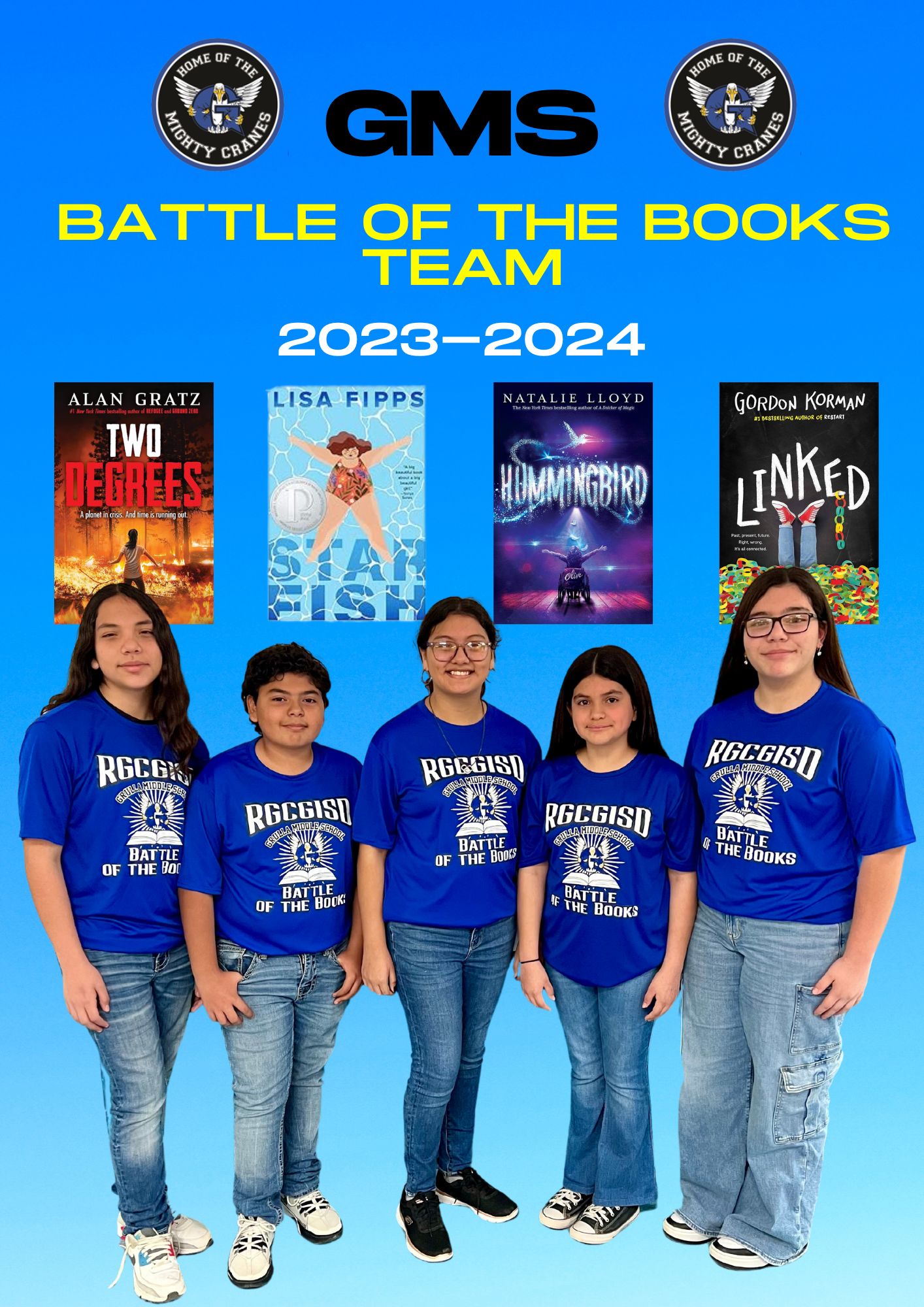 2023-2024 Battle of the Books Team