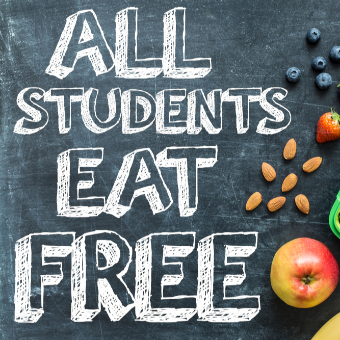 Students eat for free