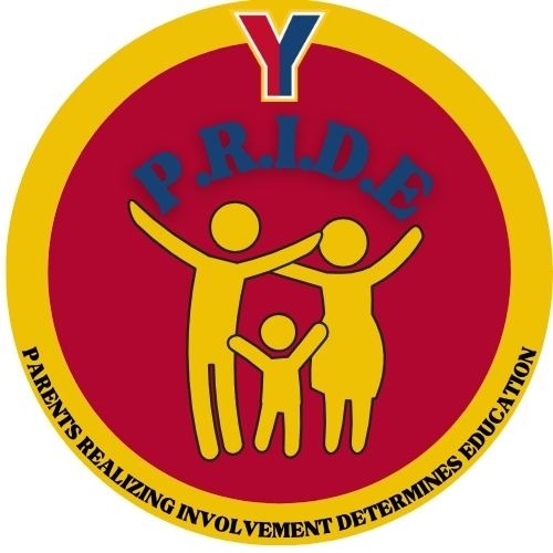 outline of hands holding a school house