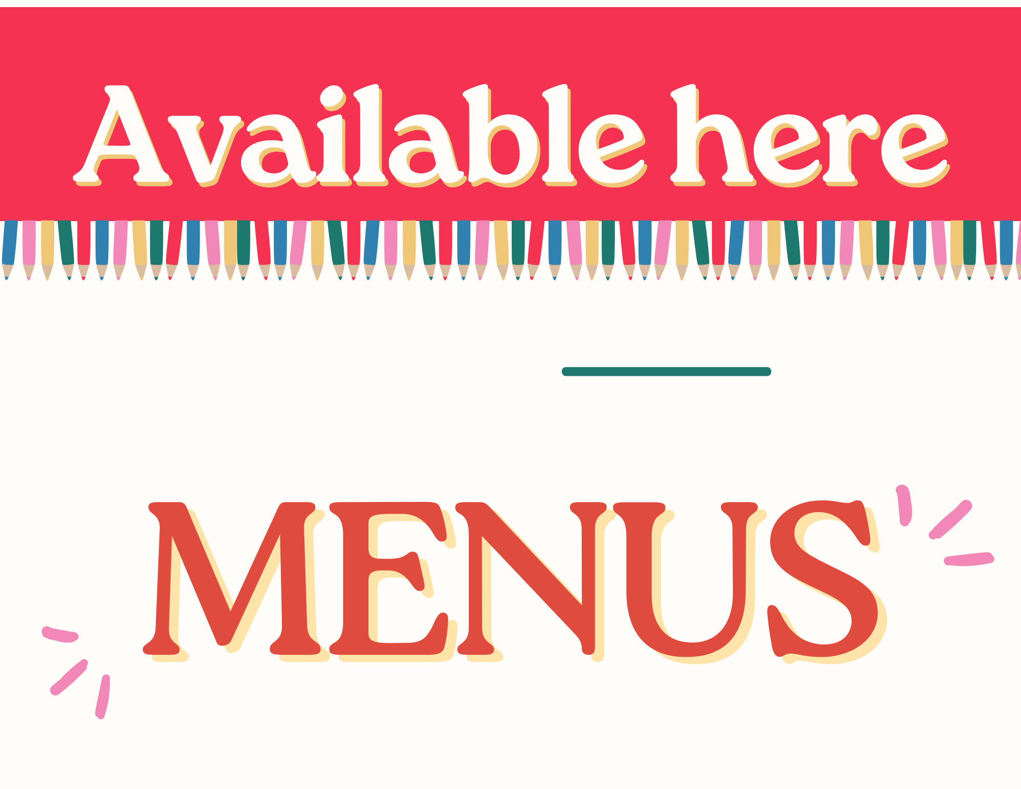 Menus Here