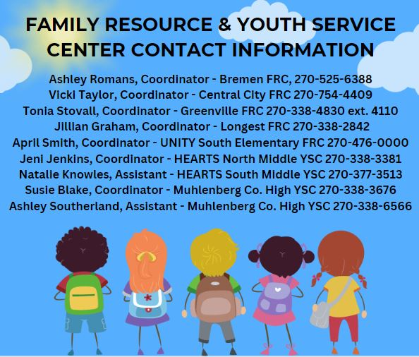 Muhlenberg County Family Resource and Youth Services Centers Directoy