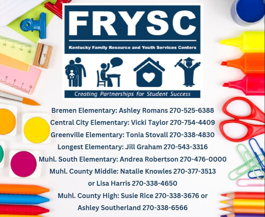 Muhlenberg County Family Resource and Youth Services Centers Directoy