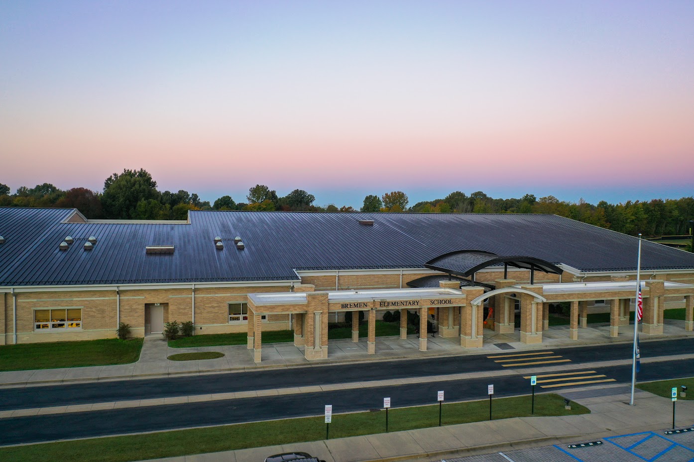 Bremen Elementary Arial Photo