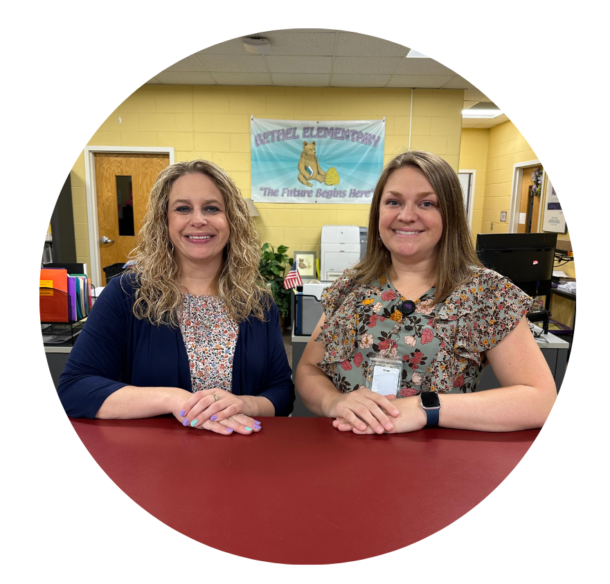 Tiffany Busch, principal and Meghan Davis, assistant principal