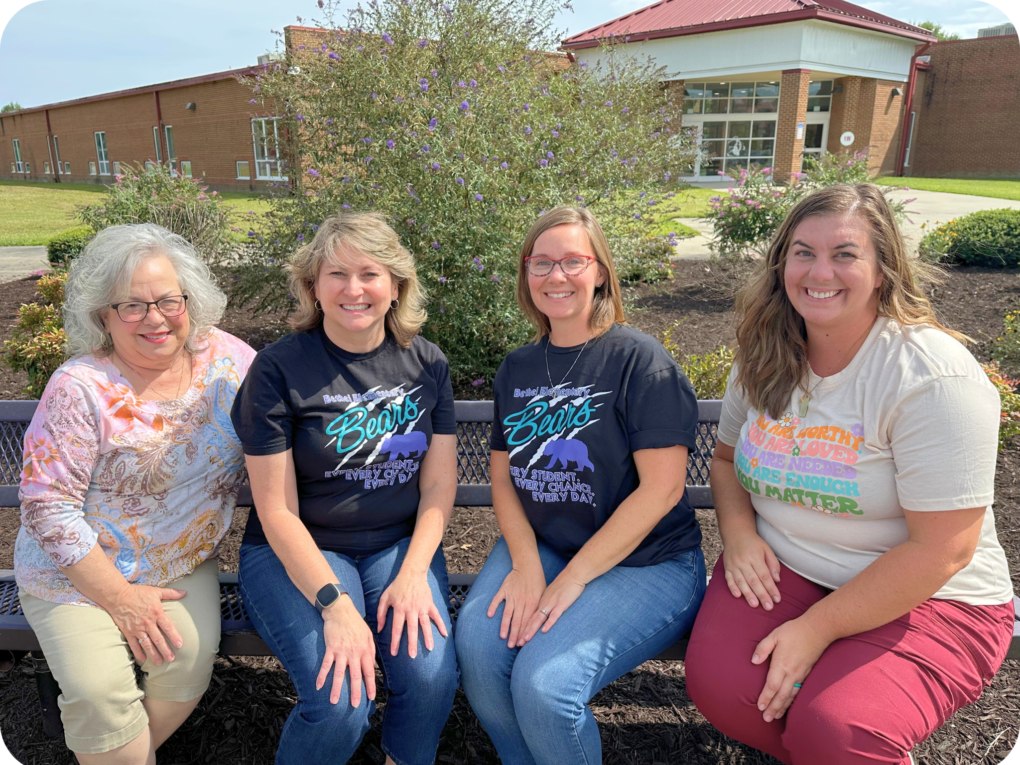 office staff - Debra Falkenberg - Community Education, Ashleigh Jones - School Nurse,  Heather Whitson - Registrar, Deanna Burris - Bookkeeper